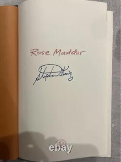 SIGNED Rose Madder by Stephen King (1995) U. S. 1st Edition, 1st Print