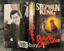 SIGNED STEPHEN KING, DOLORES CLAIBORNE, (US 1st Edition, 1st Print)