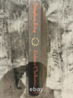 SIGNED STEPHEN KING, DOLORES CLAIBORNE, (US 1st Edition, 1st Print)