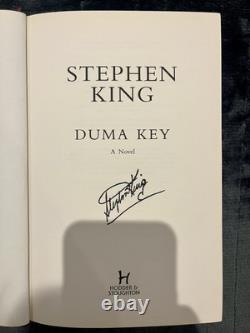 SIGNED STEPHEN KING, DUMA KEY (UK 1st Edition) (Harback) (Original Jacket)