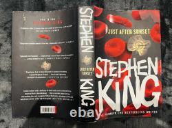 SIGNED STEPHEN KING, JUST AFTER SUNSET (UK 1st Edition) (HB)