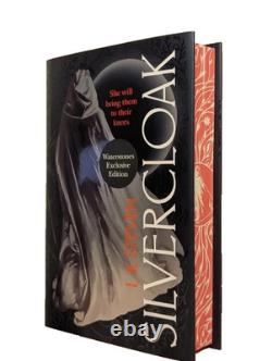 SIGNED Silvercloak L. K. Steven 1st/1st Ed Sprayed Edges Hardcover Book