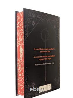 SIGNED Silvercloak L. K. Steven 1st/1st Ed Sprayed Edges Hardcover Book