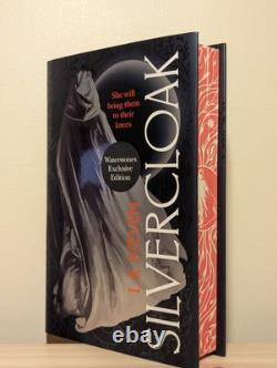 SIGNED Silvercloak L. K. Steven UK 1st Edition Sprayed Edge Hardback Book