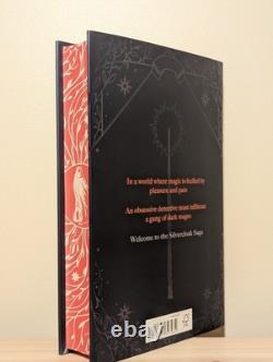 SIGNED Silvercloak L. K. Steven UK 1st Edition Sprayed Edge Hardback Book