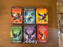 SIGNED Skandar And The Unicorn Thief All 6 Books All 1st/1st editions