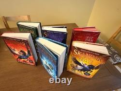 SIGNED Skandar And The Unicorn Thief All 6 Books All 1st/1st editions
