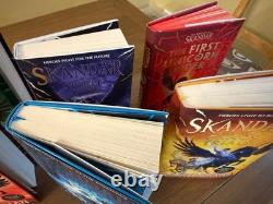 SIGNED Skandar And The Unicorn Thief All 6 Books All 1st/1st editions