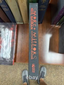 SIGNED Smoke and Mirrors by Neil Gaiman Signed Limited Edition 2014 Brand New