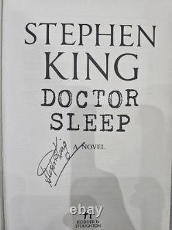 SIGNED Stephen King, Doctor Sleep (Sequal to The Shining) 1st Edt, 4th Print