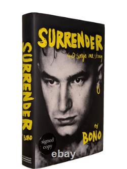 SIGNED Surrender Bono 1st Edition 1st Printing Hardcover Collectible Book