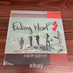 SIGNED Switchfoot Fading West Deluxe Edition Book. See Images, Missing 1 disc