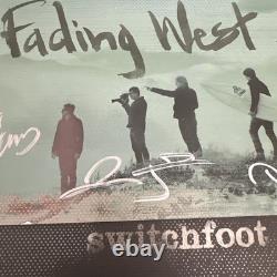SIGNED Switchfoot Fading West Deluxe Edition Book. See Images, Missing 1 disc