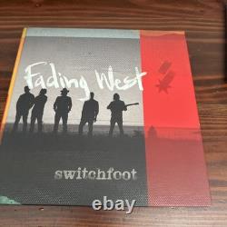SIGNED Switchfoot Fading West Deluxe Edition Book. See Images, Missing 1 disc