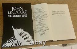 SIGNED THE MISSION SONG by John le Carré (1st HB Limited Ed 182/500 Slipcased)