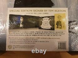 SIGNED TIM BURTON DARK SHADOWS Limited Edition Book NBX Depp Batman x/1000