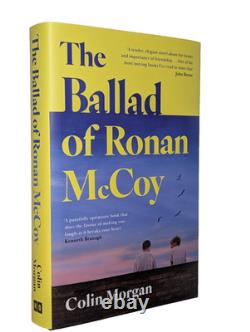 SIGNED The Ballad of Ronan McCoy Colin Morgan 1st Ed Hardcover Collectible Book