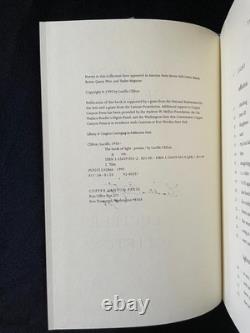 SIGNED The Book of Light 1993 Lucille Clifton (Hardback) 1st Edition