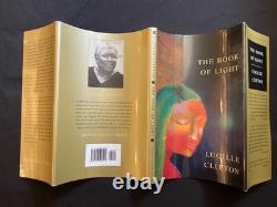 SIGNED The Book of Light 1993 Lucille Clifton (Hardback) 1st Edition