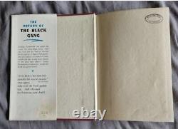 SIGNED The Return Of The Black Gang G Fairlie Bull Drummond 1st Edition Book