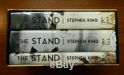 SIGNED The Stand by Stephen King PS Publishing Three Book edition Don Maitz