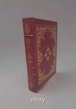 SIGNED Twyla Tharp Easton Press'Push Comes to Shove' First Edition Leather Book