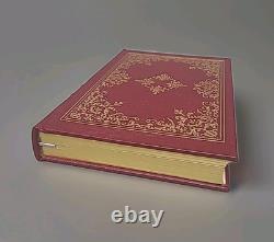 SIGNED Twyla Tharp Easton Press'Push Comes to Shove' First Edition Leather Book