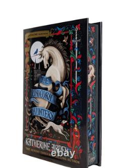 SIGNED Unicorn Hunters Katherine Arden 1st Edition Sprayed Edges Hardback Book