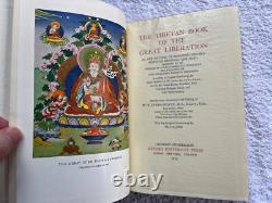 SIGNED W. Y. Evans-Wentz Tibetan Book Of the Great Liberation FIRST EDITION