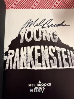 SIGNED Young Frankenstein by Mel Brooks Hardcover Book Autographed FIRST EDITION