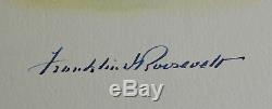 SIGNED by FRANKLIN DELANO ROOSEVELT The Democratic Book 1936 Limited Edition FDR