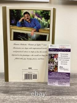 (SSG) THOMAS KINKADE Signed Hardcover 1st Edition Book Lightposts JSA COA