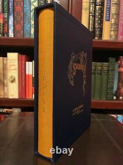 STARDUST Neil Gaiman LYRA'S BOOKS Limited Edition Mustard ILLUSTRATED SIGNED