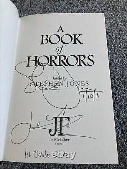 STEPHEN JONES A BOOK OF BONES MULTI SIGNED (x 11) UK FIRST EDITION HARDCOVER