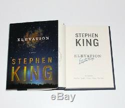 STEPHEN KING SIGNED'ELEVATION' 1ST/1ST EDITION PRINTING HARDCOVER BOOK withCOA