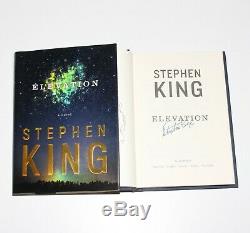 STEPHEN KING SIGNED'ELEVATION' 1ST/1ST EDITION PRINTING HARDCOVER BOOK withCOA
