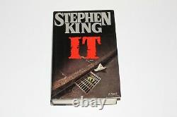 STEPHEN KING SIGNED'IT' 1ST/1ST FIRST EDITION PRINTING BOOK NOVEL withCOA LATER