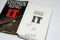 STEPHEN KING SIGNED'IT' 1ST/1ST FIRST EDITION PRINTING BOOK NOVEL withCOA LATER