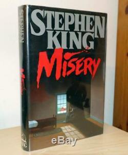 STEPHEN KING SIGNED MISERY 1st/1st EDITION HB NEAR FINE VG COPY Horror Book