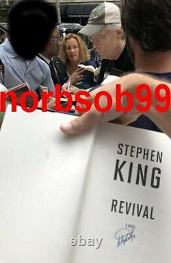 STEPHEN KING SIGNED REVIVAL 1st EDITION 1st PRINTING HARDCOVER BOOK BECKETT BAS