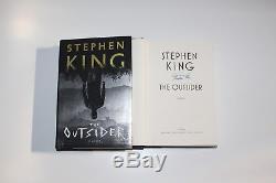 STEPHEN KING SIGNED'THE OUTSIDER FIRST 1ST/1ST EDITION HARDCOVER BOOK withCOA