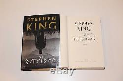 STEPHEN KING SIGNED'THE OUTSIDER FIRST 1ST/1ST EDITION HARDCOVER BOOK withCOA