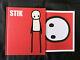 STIK 2015 Street Art book Hardcover 1st Edition Rare RED POSTER (Not Signed)