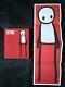 STIK 2015 Street Art book Hardcover 1st Edition Rare RED POSTER USED CONDITION
