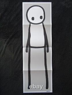 STIK Korean Edition Grey poster hand signed book unsigned
