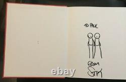 STIK book Rare-handmade Signed Art Doodle Sketch/1st edition & signed poster