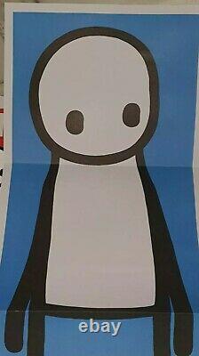 STIK limited edition Blue 1st edition book poster ONLY