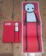 STIK signed doodled NEW book + RED poster print 1st edition
