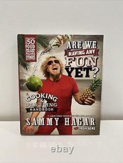 Sammy Hagar SIGNED Are We Having Any Fun Yet First Edition Book