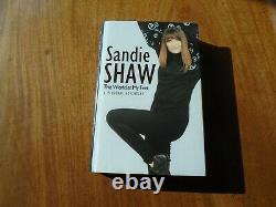 Sandie Shaw signed first edition book The World at My Feet